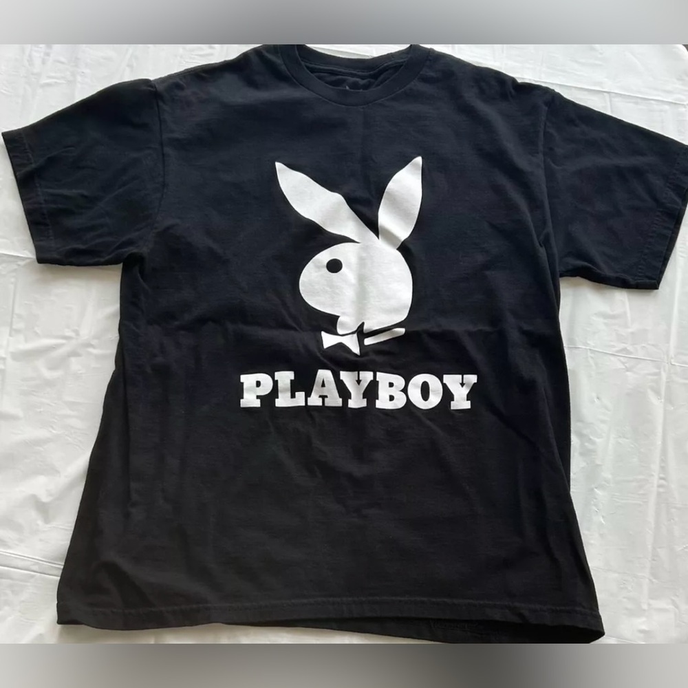PLAYBOY Company Logo T-Shirt Size (L) Large
